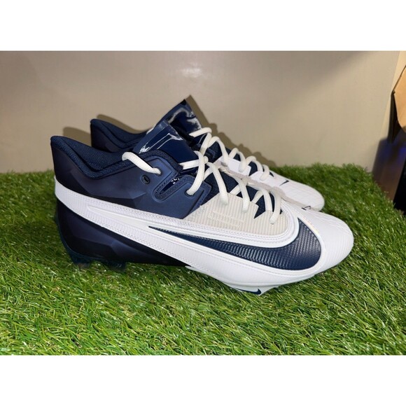 Nike Vapor Edge Elite 360 2 TB P Football Cleats White Navy Mens 10.5 FD5713-400 main image 9